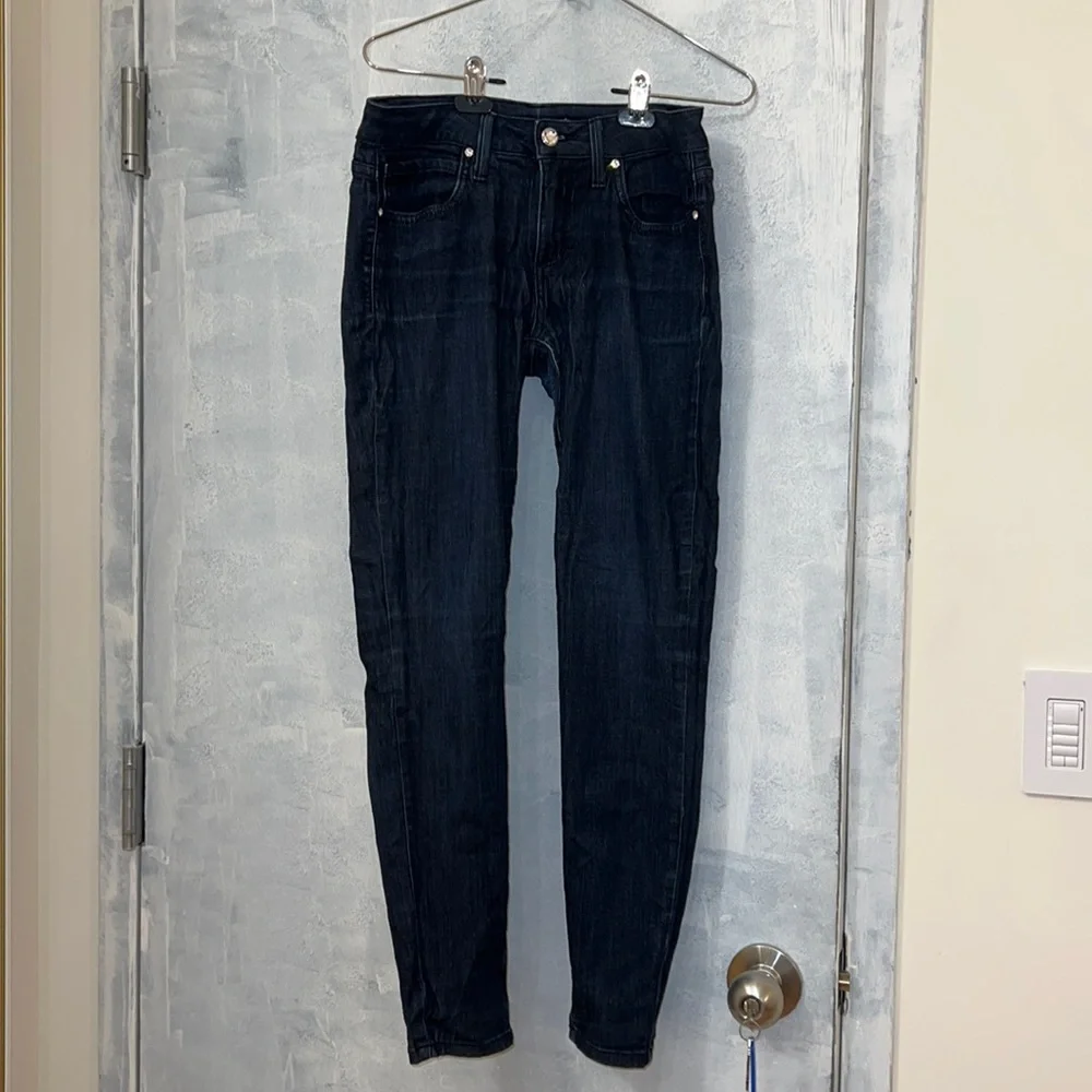 Bebe JEANS DARK BLUE SIZE US 29 - Picture 2 of 3